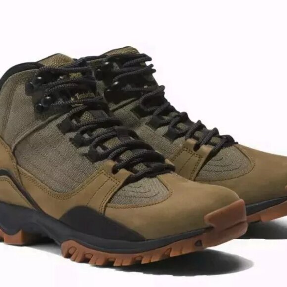 NEW Men's TIMBERLAND MT Maddsen Water Resist Mid Hiking Boot 0A6BNN SIZE 10 - Picture 16 of 16